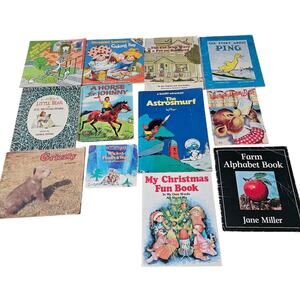 VINTAGE Book Bundle - 12 Paperback Books